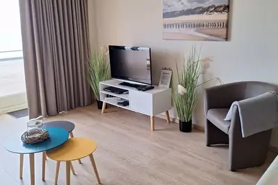 Image de Family+pet friendly flat at the beach in Sint-Idesbald (Koksijde) with seaview