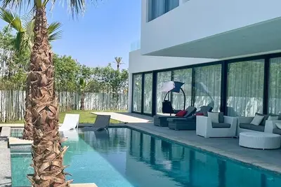 Image de Golf Amelkis Resort Villa 5 suites piscine chauffee hammam 10 min jemaa al fna