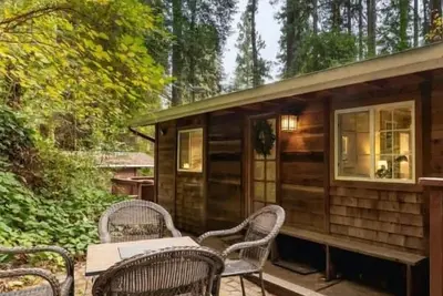 Image de Cozy Home - in the redwoods with hot tub!