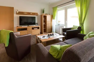 Image de Moderne Eg-wohnung mit Terrasse in Ruhige Straßenlage - 65m² bis 6 Pers