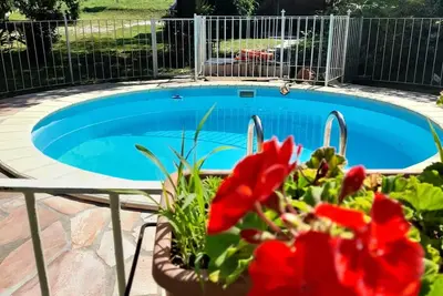 Image de Merveilleuse maison de vacances privée avec piscine privée, Wifi, Tv, vue panoramique et parking