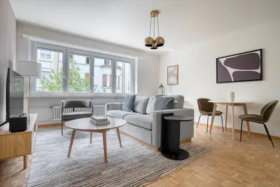 Image de Dreamy Gundeldingen 2 Room w/ Storage Room, nr Tram, by Blueground