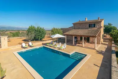 Image de Cas General (Santa Eugenia) - Beautiful rustic villa with private salt pool and free Wi-Fi