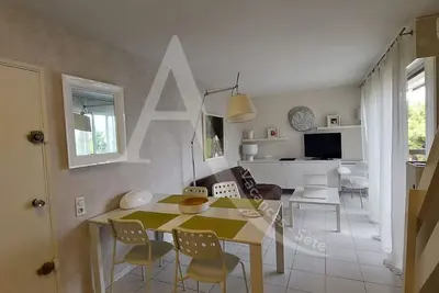 Image de T2 mezzanine ouverte avec 2 terrasses aménagées