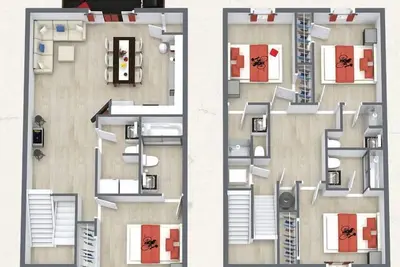 Image de Little 500 Quarters - 4 Bd Townhome by Iu Sports