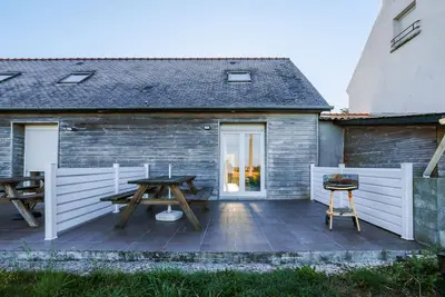 Image de Petite maison \"Gite Triskel\" avec terrasse privée, jardin partagé et Wi-Fi