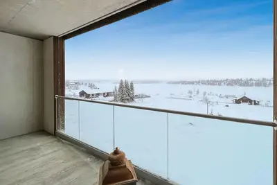 Appartement confortable à Sjusjøen avec.