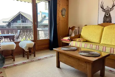 Image de Grand T3 familial au cœur de Samoëns avec parking et wifi