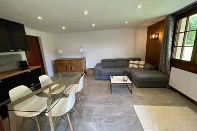 Image de App dans chalet pour 4 personnes vu Combloux village
