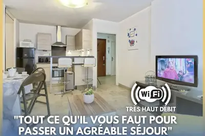 Image de Superbe Appartement Pres De La Gare Clim Wifi Espace Dedie Au Travail