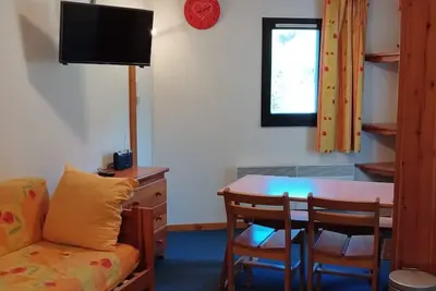 Image de 2 pièces au pied des pistes, proche remontées mécaniques