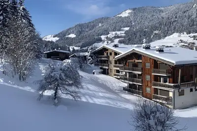 Image de Megeve Rochebrune Appartment in great Chalet 15mn walking Center Village