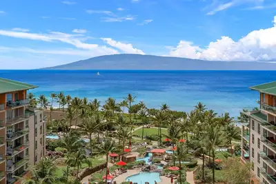 Image de Maui Resort Rentals: Honua Kai – 5 Total Bedrooms, 9th Floor Stunning Deluxe Ocean and West Maui Mountain Views!