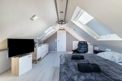 Image de Appartement de vacances \"Uhse Loft\" avec jardin partagé et Wi-Fi