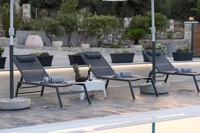 Villa Nontas Ntinas with Private Pool, Playground, Mountain & Sea View, Rethymno