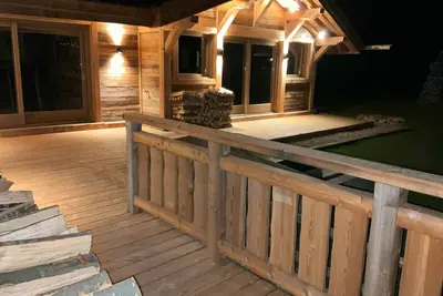 Image de A 5'  station ski Pyrénées 2000! Vaste chalet neuf avec vue paradisiaque 180°