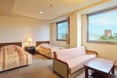 Image de Standardroom without meals Deluxe twin on the Fukui castle ruins side / Fukui Fukui