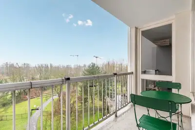 Image de Deux chambres avec balcon et parking