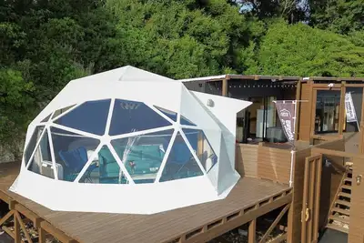 Image de A site dome tent / Chita-gun Aichi