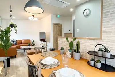 Image de Somato B Deep Osaka Ideal as a base for sightse - Deep Osaka 2 minutes from B Soumato Station Perfect location for sightseeing in Namba  Usj Osaka up to 10 people / Osaka Ōsaka