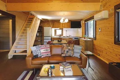 Image de Hands Log 3ldk with deck up to 5 people Family  / Chino Nagano