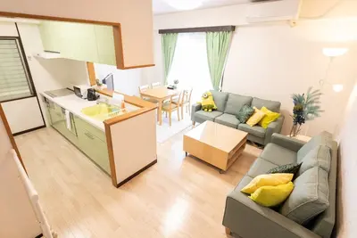 Image de 5 minutes to Universal Studios Japan  1 minute walk from the nearest station  Direct access to Kan - CRResidence Nishikujyo701 / Osaka Ōsaka