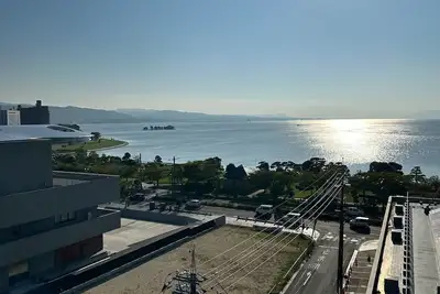 Image de A panoramic view of Lake ShinjiSpacious living s / Matsue Shimane
