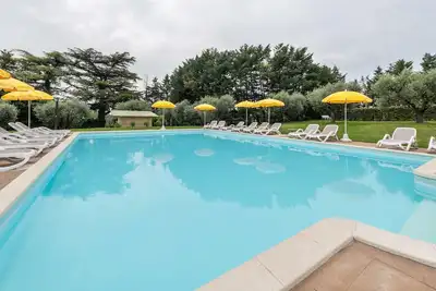 Image de Appartement \"Agriturismo Colombare Teboi Trilo\" avec vue sur la montagne, piscine partagée et Wi-Fi