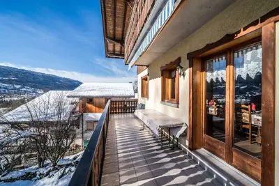 Image de Chalet 'La Grange Du Marcelly' avec vue sur la montagne, terrasse privée et Wi-Fi