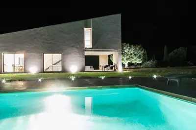 Image de Villa 'Sa Garriga D'en Garau' avec vue sur les montagnes, piscine privée et Wi-Fi
