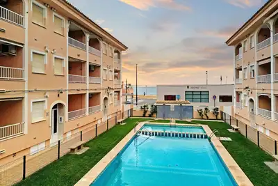 Image de Appartement 'Mar Mediterrània Miramar' avec vue sur la mer, piscine partagée et Wi-Fi