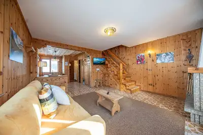Image de Typical wooden apartment, warm and cozy suitable for a large family