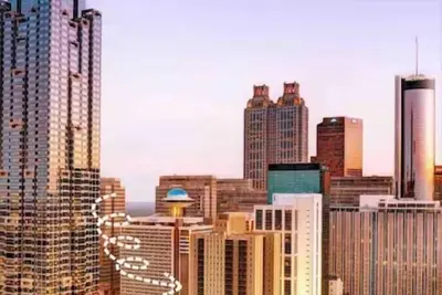 Modern Atlanta Condo w\/Private Balcony!