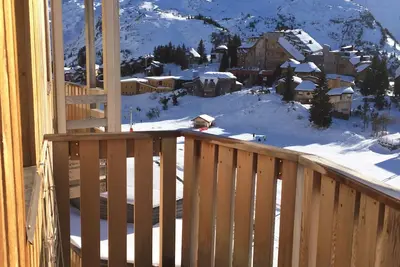 Image de Avoriaz Skis aux Pieds Face Aquariaz et Pistes Beau 2 Pièces Balcon Ensoleillé