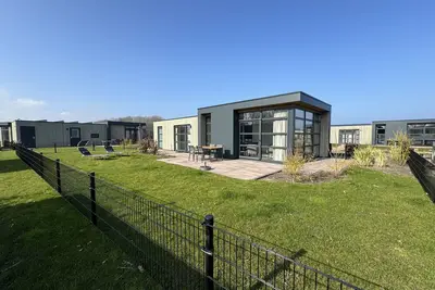 Image de Top-modernes Chalet Meerblickhafen mit Großem Garten am Ijsselmeer