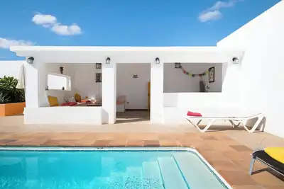 Image de Maison de vacances \"Casa Ocean\" avec vue sur la mer, piscine partagée et Wi-Fi