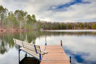 Image de Lakefront Rhinelander Cabin w/ Dock & Fire Pit!