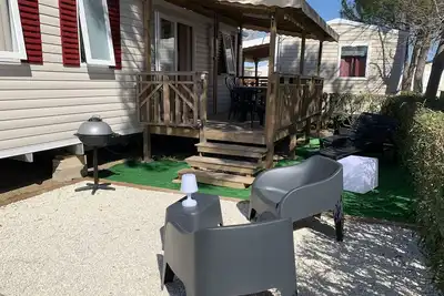 Image de Mobilhome Ca53 Camping 4* Vias Plage 6/8 personnes