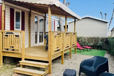 Image de Mobilhome Ca77 Camping 4* Vias Plage 6/8 personnes