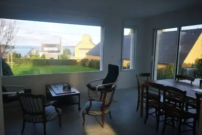 Image de Maison vue sur mer avec jardin
