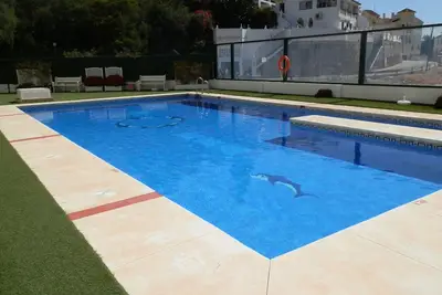 Image de Gran Terraza y Piscina Cerca de Playa