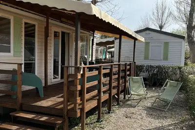 Image de Mobilhome Ca36 Camping 4* Vias Plage 6/8 personnes