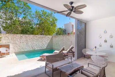 Image de Private Pool Villa with Sunny Terrace 2br 6pax at La Veleta- Tulum Town