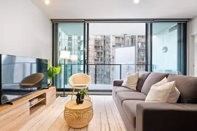 Image de Rooftop Pool 2br Apt at Marvel Stadium with Free Parking