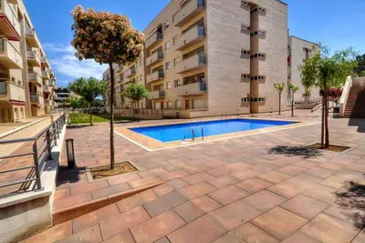 Image de Appartement moderne avec piscine, 4/6 personnes, à 300m de la plage
