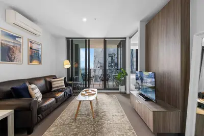 Image de City Living North-Facing with 2 Bedrooms, 2 Bathrooms and Near Marvel Stadium