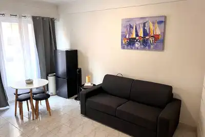 Image de Appartement tout équipé pour 4 proche Negresco Nice
