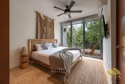 Image de Nhoa 208a Lux 2br Condo Jungle View in Aldea Zama