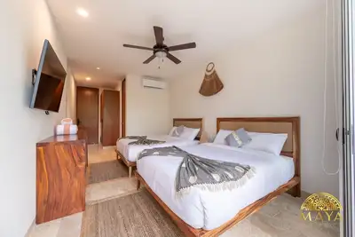 Image de Nhoa 208c Lux 1br Condo Jungle View in Aldea Zama