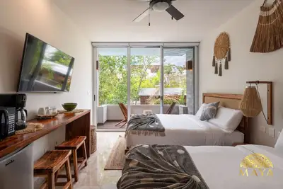 Image de Nhoa 207c Lux 1br Condo Pool View in Aldea Zama